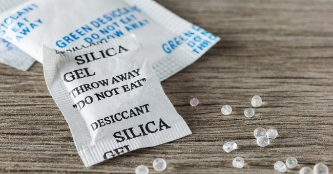 Initially find a new desiccant that is twice as effective as silica gel