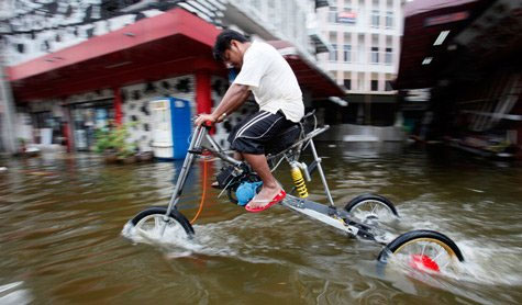 Initiative in flooding in Bangkok