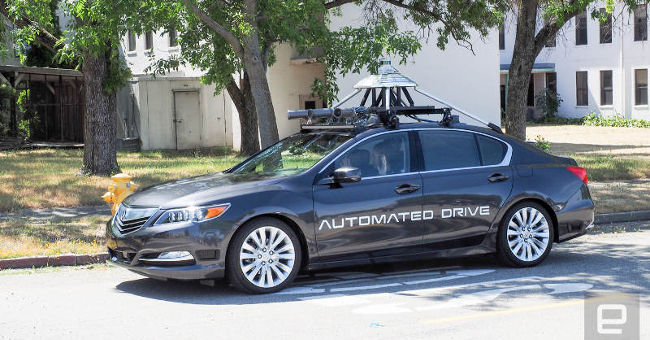 Inside, Honda's self-driving car is tested