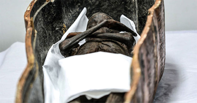 Inside the 3,400-year-old mummy coffin just opened in Egypt