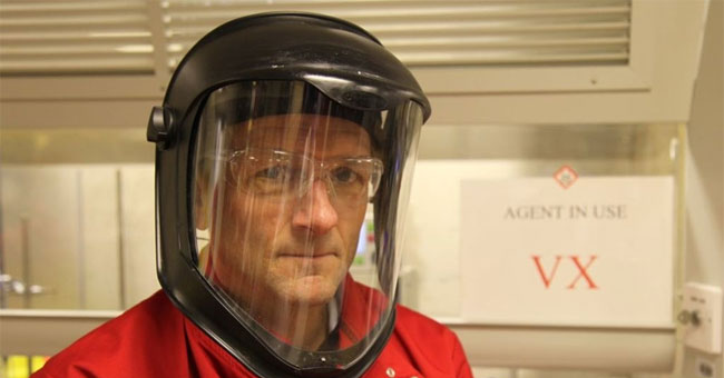 Inside the base of the study of British secret weapons