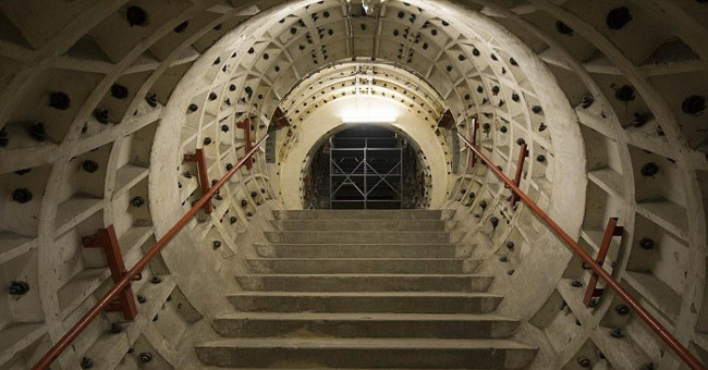 Inside the 'war tunnel' secret in London