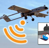 Integrate wifi station on the aircraft to support the army