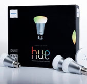 Intelligent lights controlled by telephone