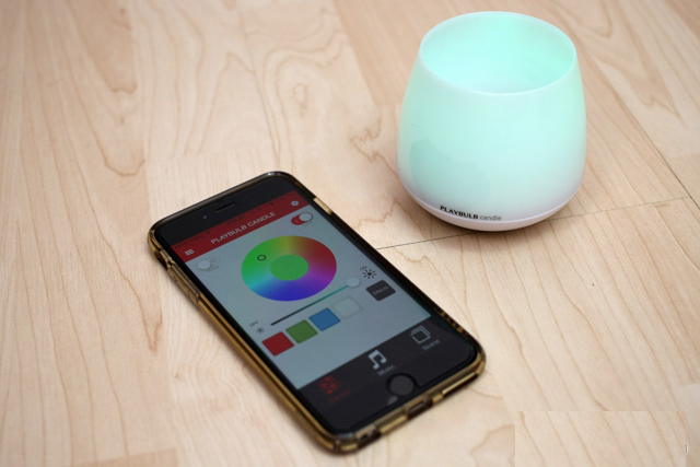 Intelligent sleep lights have the ability to change the color of the PLAYBULB candle