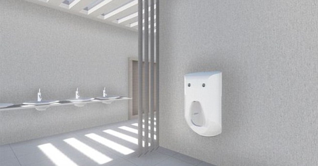 Intelligent urinating: no need to go to the toilet, have self-cleaning system