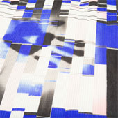 Interactive fabric testing automatically changes colors