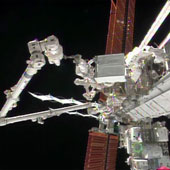 International Space Station is fixed on Christmas night