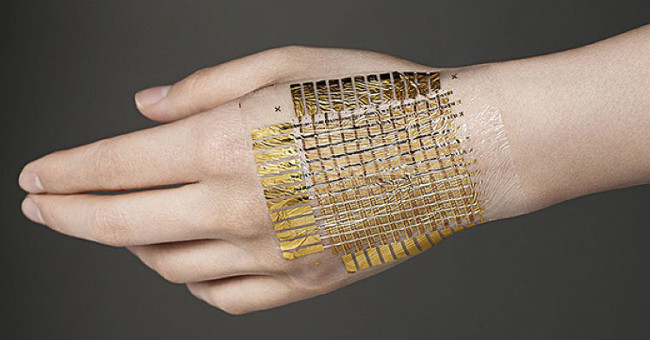 Inventing an electronic skin with the ability to restore itself like a Terminator