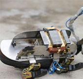Invention helps people walk backwards on the ceiling
