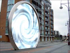 Invisible tunnel design: Create an electromagnetic