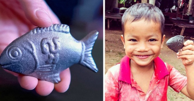 Iron fish cure anemia for Cambodians