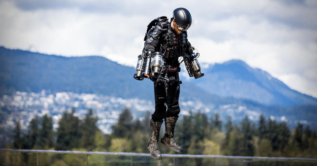 Ironman sets help the inventor set a world record