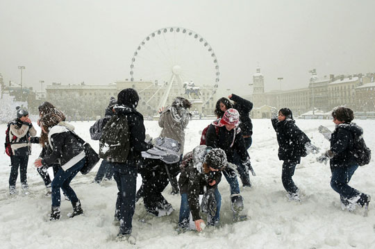 Is Europe freezing due to climate change?