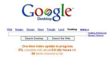 Is Google Desktop 2.0 really attractive?
