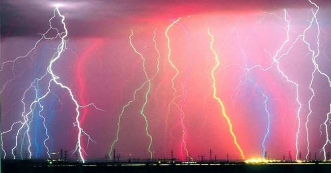 Is it true that lightning never hits twice on a point?