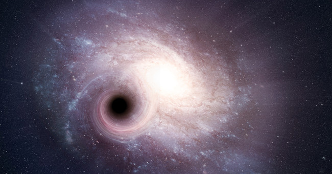 Is the black hole a portal to another world?
