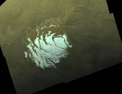 Is there an atmosphere in Mars's heart?