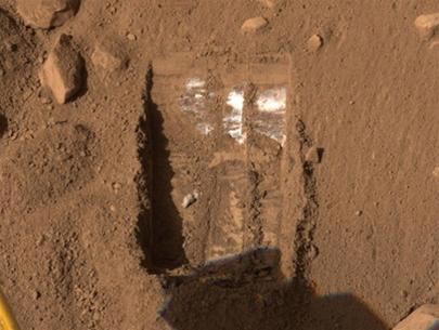 Is there ice on Mars?