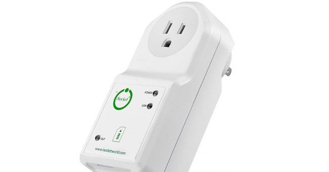 iSocket 3G: Ổ power with SIM slot, automatic messaging when power outage