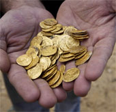 Israel: Found 6kg of ancient gold coins in the sea