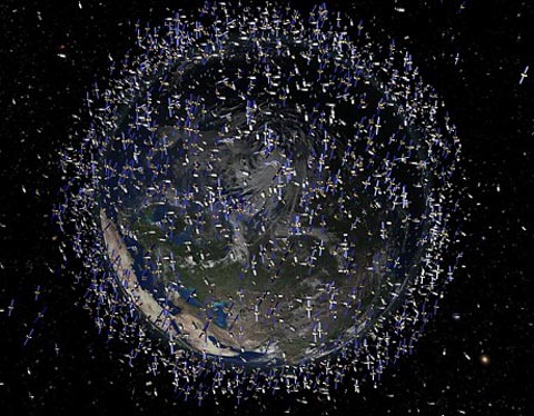 ISS space station evacuated urgently because of space garbage