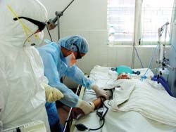 Issue new guidelines for diagnosis and prevention of infection with influenza A (H5N1) in humans