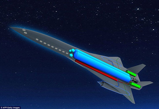 It has four times the speed of sound