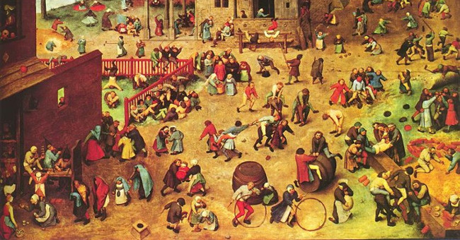 It is unexpected that the games we played when we were kids were 500 years old