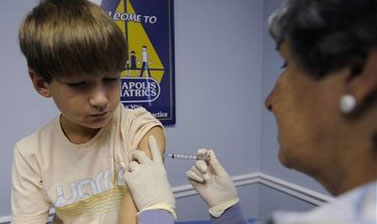 It turned cold, the flu started