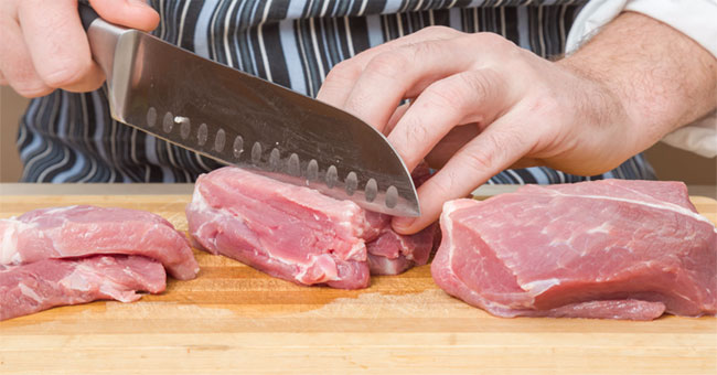It turns out we all wash the cutting board the wrong way