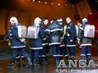 Italy built a fire engine in the tunnel