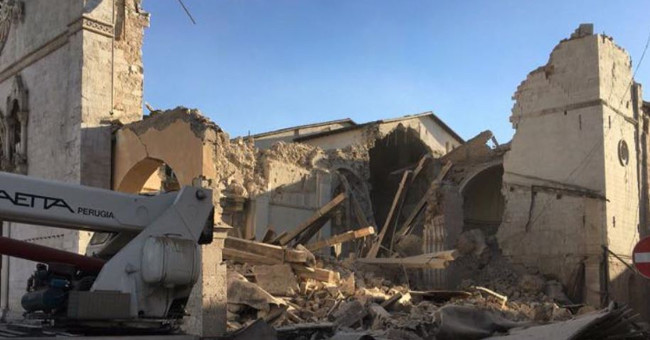 Italy inspired a strong historical earthquake
