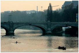 Italy: Po River shrinks due to drought