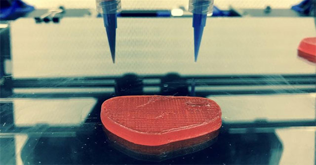 Italy uses 3D printing technology to create 'vegetarian meat', addressing the food crisis in the future