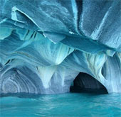 Jade green caves make you cool