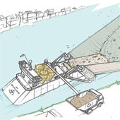 James Dyson and the giant vacuum aspirator idea help clean the river