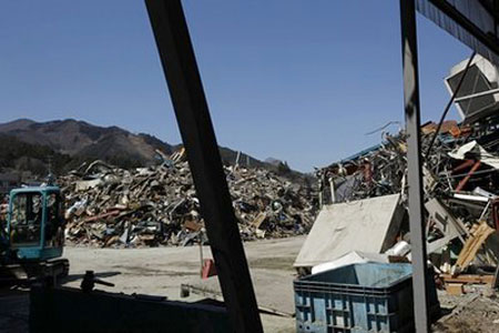 Japan again shook because of the earthquake