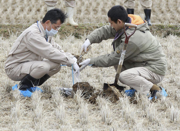 Japan banned rice exports from Fukushima