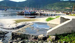 Japan invested in wastewater treatment in Tho Quang Industrial Park