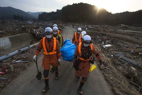 Japan is still searching for tsunami victims