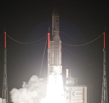 Japan jumped into the field of launching satellites