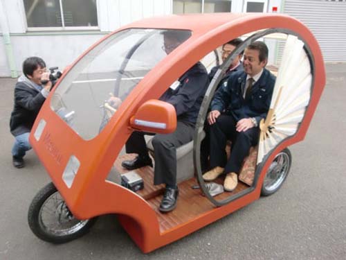 Japan produces electric scooters