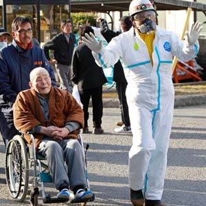 Japan started to respond to nuclear radiation