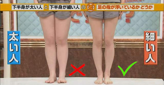 Japan TBS station pointed out that the cause of everyone's foot is as big as ...  t