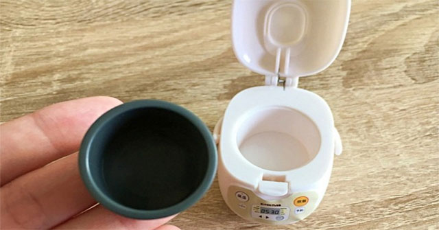 Japanese people have a strange invention: mini electric rice cooker for pet food