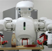 Japanese robots participate in anti-terrorist drills
