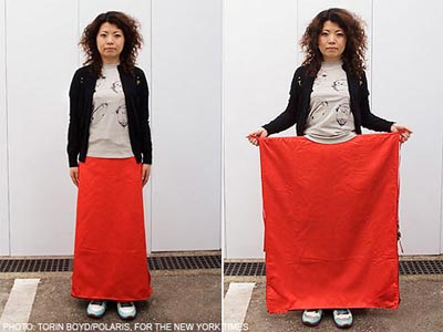 Japanese style camouflage dress