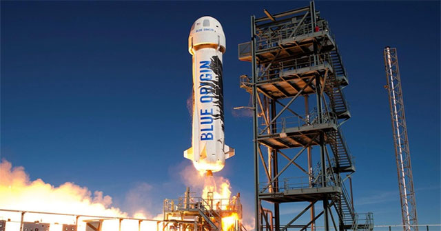 Jeff Bezos launches a rocket and sends thousands of letters into space
