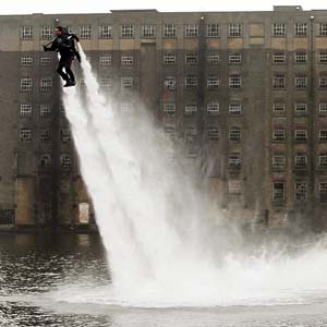 Jet engine powered by water